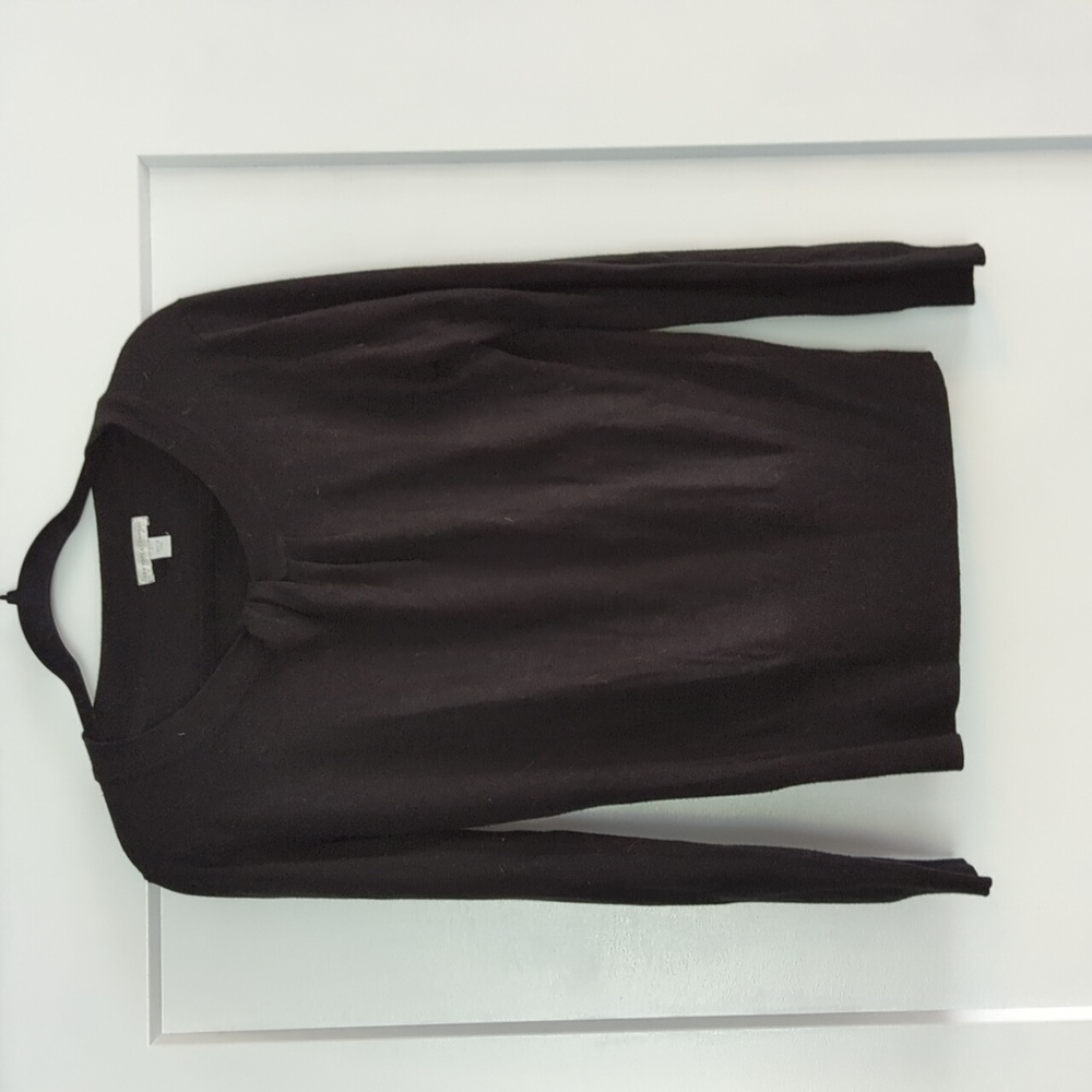Black Front Detail Sweater